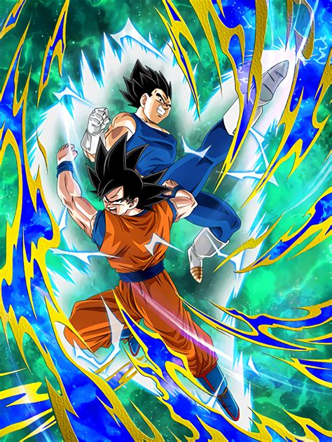 wiki dokkan|dokkan wiki goku and vegeta.